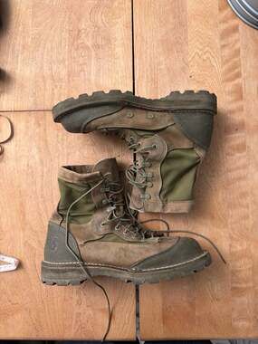 Wellco E162 Hot Weather USMC R.A.T. Military Combat Boots Size 9.5 R
